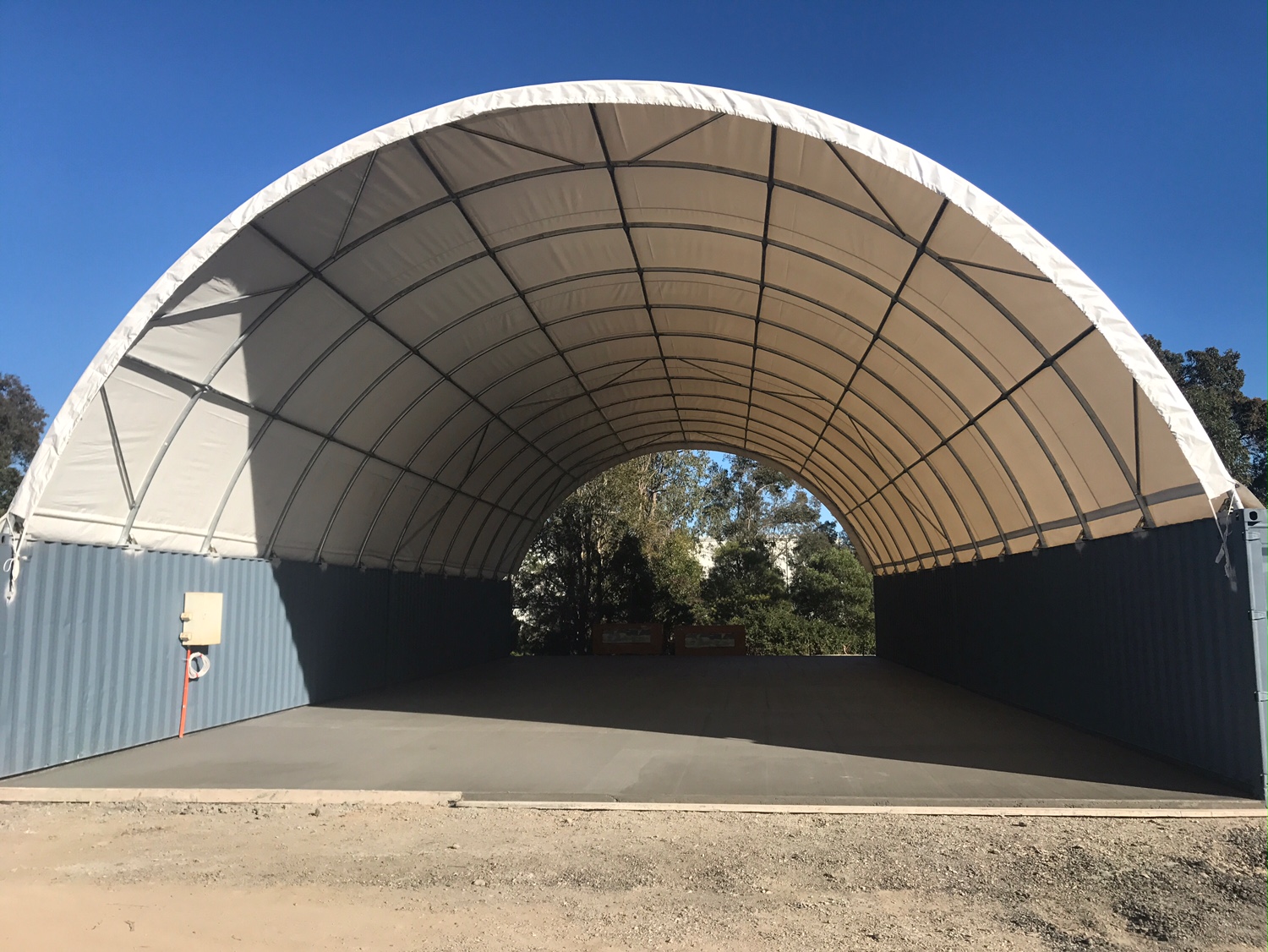 How to Care for a PVC Container Shelter Cover